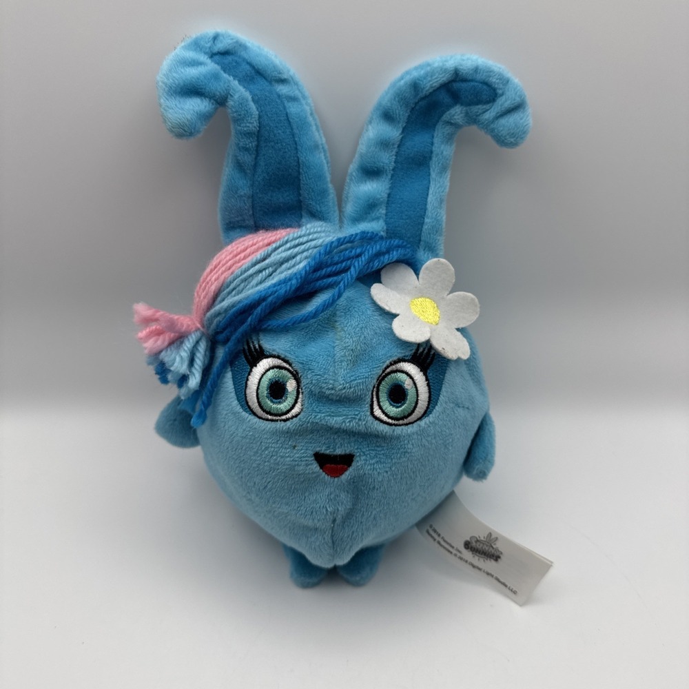 Sunny Bunnies Sound Slammers Plush Blue WORKING Posh Paws Rare